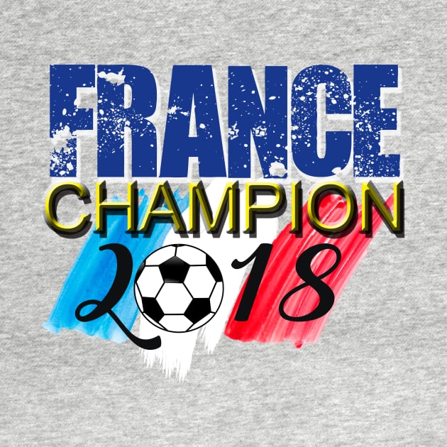 France Champion Soccer 2018 by albaley